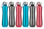 Smartclick New Round & Antique Shape Water Bottle Set For Home , Fridge , School , Office , Gym , Water bottle(Pack of 6)