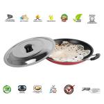 Non-Stick Aluminium Appachatti Appchy Appchety Maker Cookware Set Bartan Pan Appam Appchi Appchey AC-161
