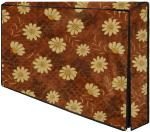 AAVYA UNIQUE FASHION for 26 inch Computer Monitor, TV, LCD Monitor - AR66-LED_Monitor_Cover26Inch (Brown,Gold)