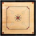 Relations premium quality small size carrom board with coins and sticker 55.8 cm Carrom Board (Multicolor)