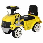 Goyal's Yellow Plastic Farm Tractor Rider on for Kids