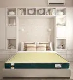 Bisterr Beige Foam Single Size Dual Usage Mattress, 72 X 48 X 6 Inch