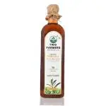 Two Farmers Organics Cold-Pressed Sesame Oil (1L) , 100% Pure, Unrefined & Extra Virgin | Wood-Pressed Til Oil for Cooking, Skin & Hair Care | Natural Flavor & Aroma | Healthy Edible Oil for Daily Use