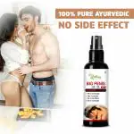 FLOARKART Big Penis Size Sexual Spray Oil Sex Oil For Long Time Sex Power Helps To Reduce Sexual Disability For Satisfaction (Herbal & Safe)