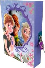 Technochitra Frozen Design Secret Personal Lock Dairy Medium Regular Diary Single