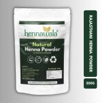 Elevate Your Hair Care Routine with Hennawala's Organic Henna (500g)