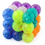 Hawkister Creative Magnetic Cube Building Blocks Children's DIY Puzzle Toys Set of 7 Multi Shapes with 54 Guide Cards Gift Box Set