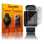 FCS TPU Flexible Watch Screen Protector For boAt Watch Xtend (Pack of 3)