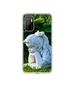 Casotec Statue of Girl Design Printed Silicon Soft TPU Back Case Cover for Mi Poco M3 Pro 5G