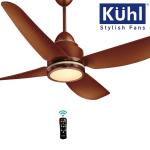 KUHL Stylish Fan Luxus C4 | 38W | BLDC Technology | 5-Star Rated | Smart Phone Remote Control Wi-Fi IoT Alexa Voice Enabled
