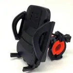 Striff 360 Degree Rotating Universal Bike Mount Mobile Holder Stand For Bicycle, Motorcycle for Smartphones (Black)