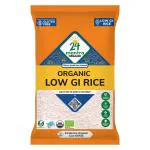 24 mantra Organic Low gi rice 2kg|without using chemicals and pesticides