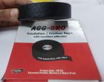 AGGBRO Black Friction Tape / Black Cloth Tape (18 mm x 10 mtr)
