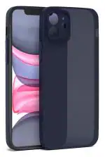 U&E Blue Plastic Back Cover For Iphone 12