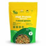 Aaj Pakao - Dehydrated Super 7 Mixed Sprouts | 200gms Makes 600gms | Serves 5-6 | Ready to Cook | Great for Salads, Stir-fries, and Sandwiches | 1 Pack, 200gms