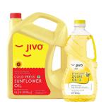 Jivo 5 Ltr Sunflower Oil + 2 Ltr Extra - Light Olive Oil