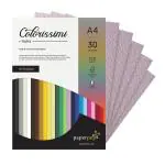 Paper Pep Colorissimi Lilla/Lavender Unicolor A4 Size Card Stock 220 gsm (Pack of 30)