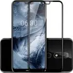 Hot Selling Edge To Edge Tempered Glass for Nokia 6.1 Plus |Pack of 1