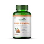 Simply Herbal 800 MG Turmeric Curcumin & Piperine Extract Capsules for Immunity | Immunity Boosters Capsule for Adults | Good for Skin & Joint Pains | Natural and Pure Curcuminoids Capsule, 60 Capsules