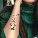 Ordershock Waterproof Love Temporary Body Tattoo