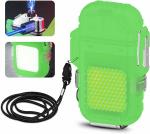 BEBO CREATIONS Waterproof Dual Arc Plasma Lighter Outdoor Camping Lighter ( GREEN )