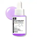 DERMA CURE 1.2% Bakuchiol Peptide Serum | Anti Aging Reduce Fine Line Anti Wrinkle | Smoothing | Purely Natural & Vegan | Niacinamide + Collagen Booster | 30Ml