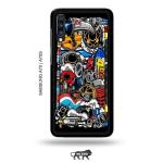 Tweakymod Printed Funky Back Cover For Samsung A70