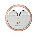 AirSpin by ApeLabs AS-ER-101 TWS Earbuds - Ergonomic Design, Metallic Finish, 30 Hours Playtime, ENC, IPX5 Sweat & Water Resistance, 13mm Driver, BT 5.3, Smooth Touch Controls ,Low Latency 60 Ms.( Scarlet Moon)