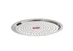 HAZEL Stainless Steel Cover Lid with Hole Chiba Ciba For Topes Pots, 25.5 cm, Silver