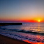 Love Creation A4 Size poster print for creative wall art- sundown-serenade-6906(Non Sticker)