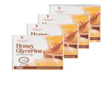 SUGER AND SMILE HONEY GLYCERIN SOAP PACK OF 4