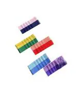 LYTIX Multi Synthetic Korean Style Colored metal Bobby Pins for Women (Pack of 20)