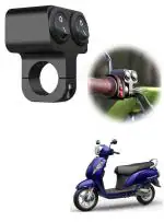 Qiisx 12V Motorcycle Handlebar Switches 7/8