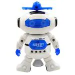 Humaira Dancing Robot 360 Degree Stunt Spin Toy with Lights and Music for Kids