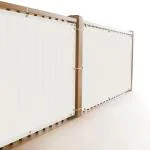 HIPPO Baby Safety Net for Balcony for Kids, Baby Banister Guard, Child Railing Safety Net, Kids Safety Staircase Net, Pet Stair Railing Net for Balcony Safety (Arctic-White || 1MTX4MT)