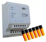 Walnut Innovations Automatic Water Level Controller, Water Level Sensor,Orange/White ABS Body (for Mono Block Pump Sets Operated by Switch/MCB)