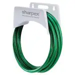 Sharpex DIY Metal Hose Pipe Holder For Garden Pipe - Hose Holder Wall Mounted for Garden, Hotel, Backyard, and Outdoor - Heavy Duty Steel Portable Irrigation Watering Hose Holder Only (Silver)