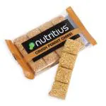 Nutritius Crunchy Peanut Chikki, 100 Grams (Pack of 10) - Family Pack