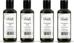 SWADESHI KHADI HERBAL Bhringraj Hair Oil (Pack of 4) (840ml) | Oil | Hair Oil | Herbal Oil |Bhringraj Hair Oil