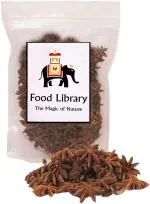 Food Library Whole Star Anise Chakri Phool Spice, 100 G (Pack Of 1)