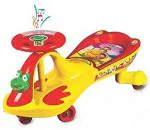 Odelee Yellow Magic Baby Frog Ride On Car with Music & Light for for Baby Kids Boys and Girls (1-4 Yrs)