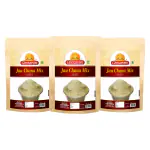 Ghotaram Roasted Jau Chana Mix Black Chana Joo Multigrain Sattu | Desi Chana Barley Barli Mix Multigrain Sattu Atta Powder Enriched with Fibre & Protein-1440g(pac 3x 480g)