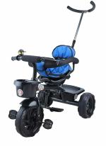 Toyzoy Maple Grand Kids|Baby Trike|Tricycle with Safety Guardrail for Kids|Boys|Girls Age Group 2 to 5 Years, TZ-531 (Blue)
