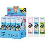 Deli EA7165 Glue Stick 8 gm, Multi Purpose Glue Stick, Pack of 10