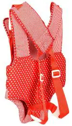 2 Way Baby Carrier Kangaroo Style - DK02 Red P1