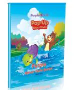 Purple Turtle || Purple Never Gets Bored Pop Up Story Book || 3 to 6 Years