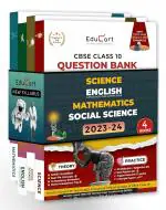 BOOKIT Educart CBSE Class 10 Science Math Social Science & English Question Bank 2023-24 for Board Exams (Combo of 4 Books)