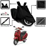 Kedit Honda Activa 6G Motorcycle Bike Scooty Cover Black Colour Water Resistant - UV Protection & Dust Proof Imported Fabric Quality,Sun Protection,Weather Bike - Scooty Two Wheeler Body CoverHonda Activa 6G