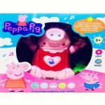 KAIRA TOY Pig Wheel Soft Peppa Plush is tall and entirely made with recycled plastic Assorted in four different styles