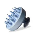 XO Curls Gentle Shampoo Brush for Hair Growth and Clean Scalp; promotes circulation, stimulates follicle growth, and exfoliates scalp to clear product build-up and dandruff; biodegradable and eco-friendly